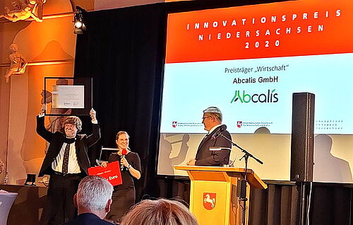 Abcalis won the State of Lower Saxony Innovation Award